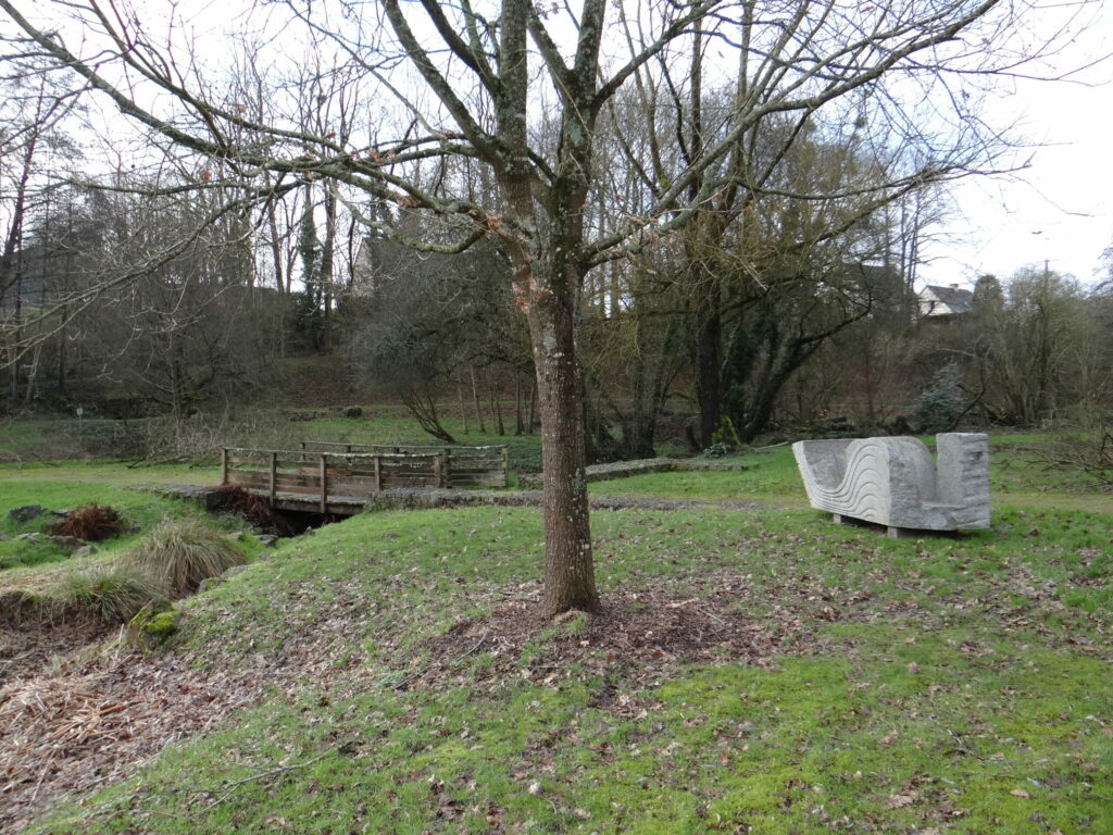 Jardin de l'eau à Saint-Germain-en-Coglès