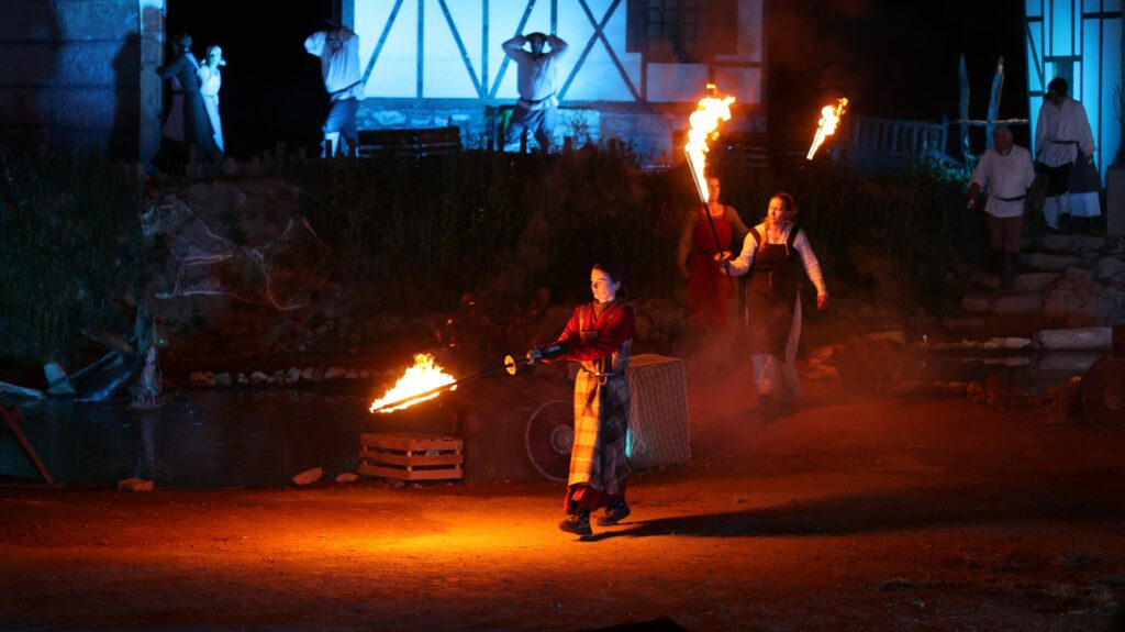 son et lumière Terres d'Histoire Le Châtellier