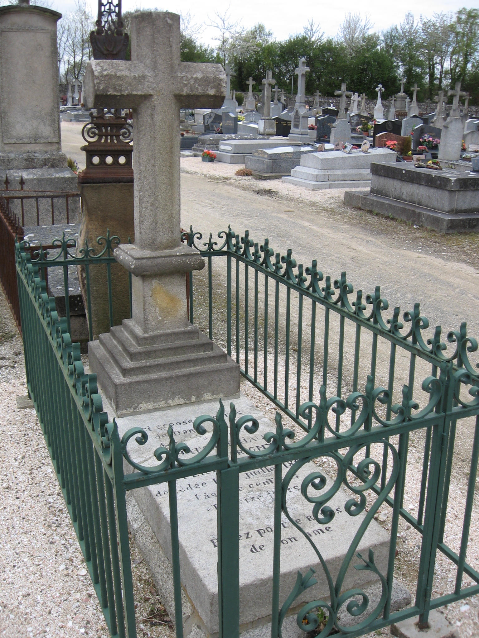 cimetière Dinan, Madame de Marigny née Chateaubriand