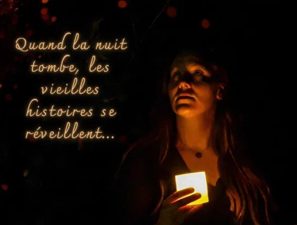 Balade nocturne à la bougie au parc du Fretray, le Châtellier, contes bretons